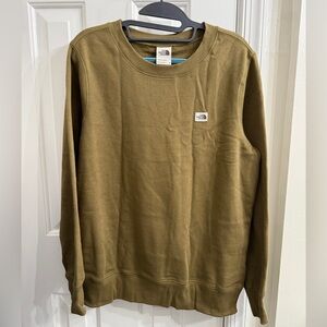 NWT W HERITAGE PTCH CREW Sweater